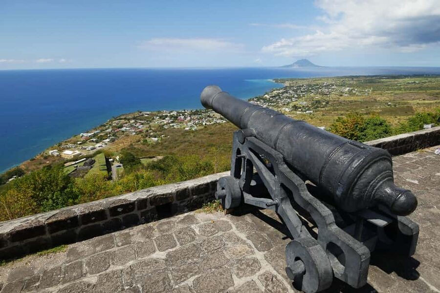 Basseterre: Brimstone Hill Fortress & Beach Shore Excursion - Meeting your guide beside Maupau Casino