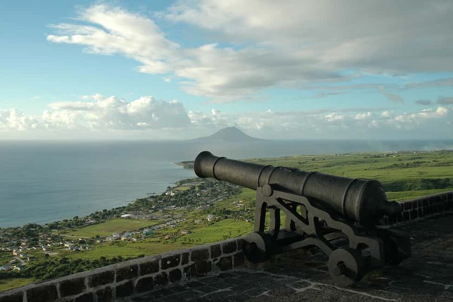 Basseterre: Brimstone Hill Fortress & Beach Shore Excursion - Frigate Bay and the two-sea photo stop