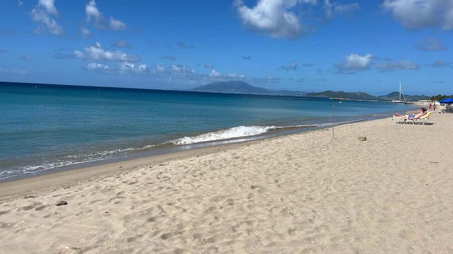Basseterre: St. Kitts and Nevis Catamaran Tour with Lunch - Lunch and beach time on Nevis