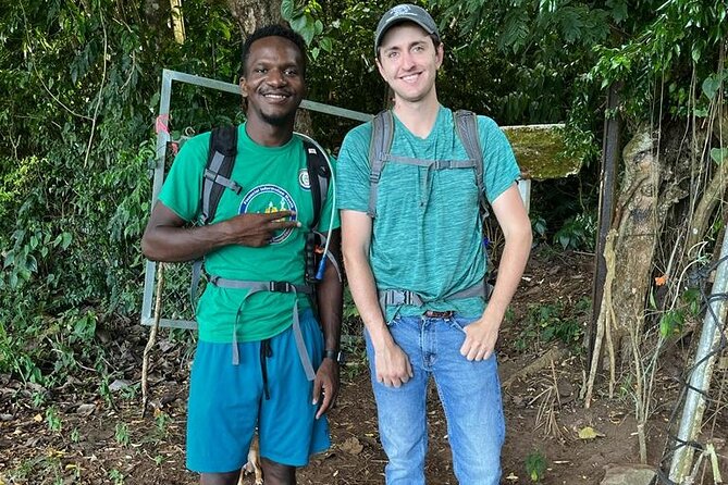 Hike St. Kitts: Highest peak Mount Liamuiga Volcano - The rest stops and the hard middle section
