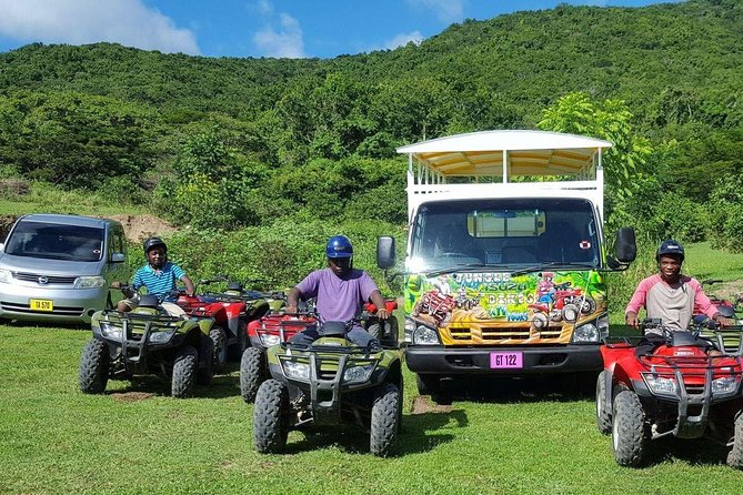Jungle Bikes ATV Tour in St Kitts - Following the old sugarcane trails
