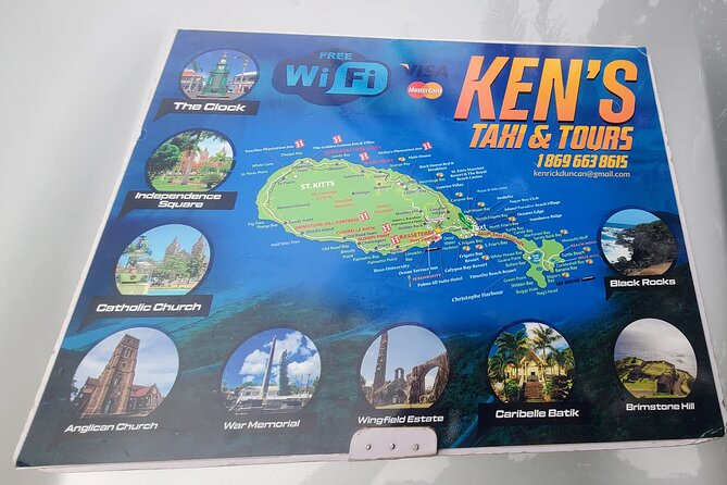 Ken's Scenic Island Tours - Black Rocks and volcanic evidence