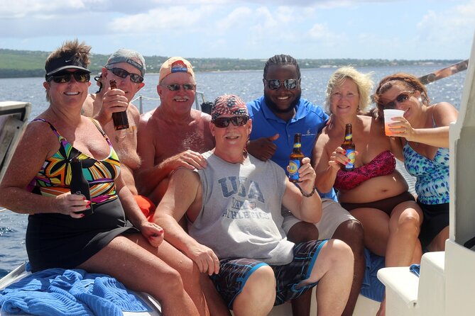 Leisure Full Day Catamaran (Blue, Aqua or LIC) - The return sail has a party feel