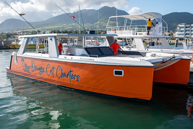 Private Luxury Full day Boat Charter With Lunch - Lunch and the open bar aboard Orange Cat