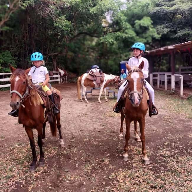 Scenic Horseback Trail - The 45-minute ride toward the hills