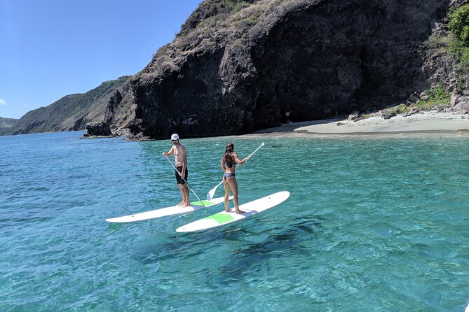 Scenic Stand-up Paddleboarding Adventure Tour - A quiet way to see St. Kitts from the water
