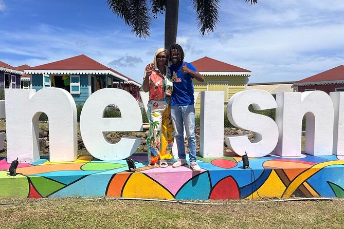 See It All {The Local Behind The Scenes Tour Of Nevis} - Pinneys Beach: choose between swimming and lunch