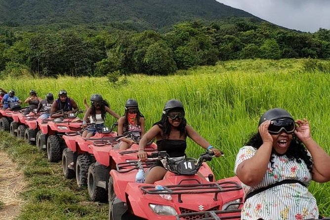 St Kitts ATV Adventure and Beach Tour - Wingfield Estate and the old plantation grounds