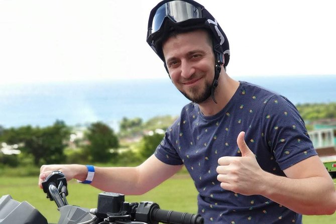 St Kitts ATV Adventure and Beach Tour - How challenging is the ATV ride?