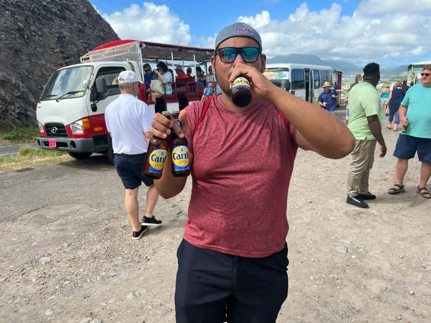 St. Kitts: Basseterre, Royal Highlight Tour - South Friars Beach, the relaxed finish