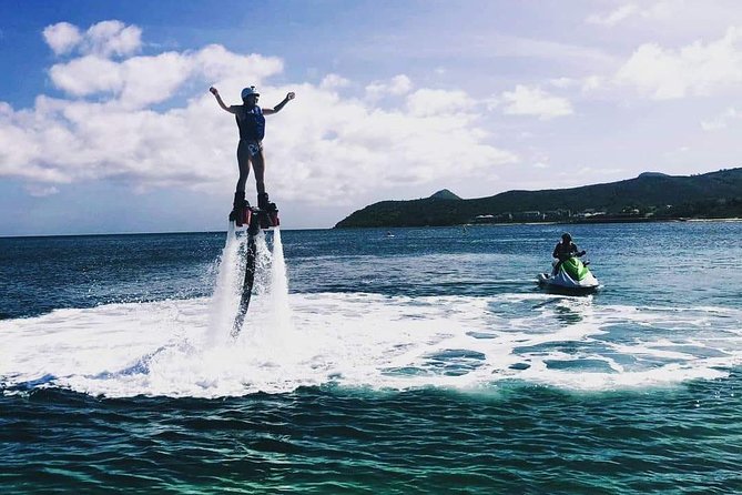 St Kitts Flyboarding Experience - From Small Lifts to 30-Foot Views