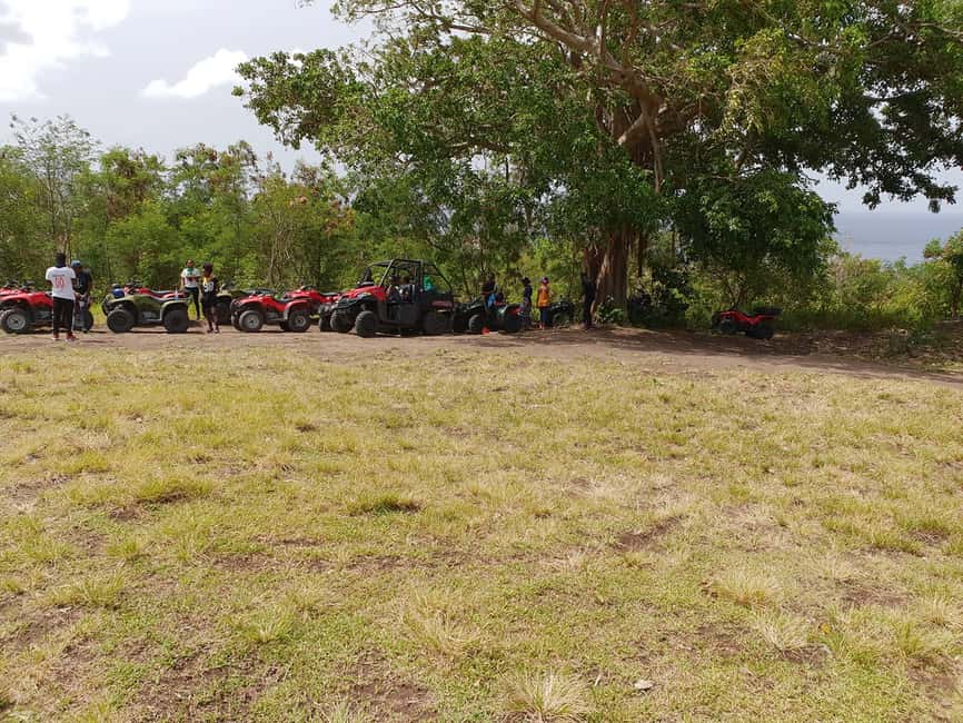 St. Kitts: Jungle Bikes ATV and Beach Guided Tour - The ride begins with a Basseterre pickup