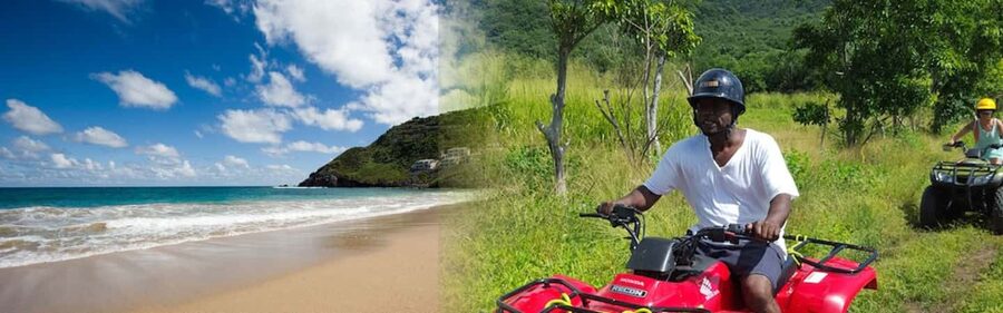 St Kitts: Jungle Bikes Off-Road Buggy & Beach Tour - Denny’s ride through the jungle tracks and hills