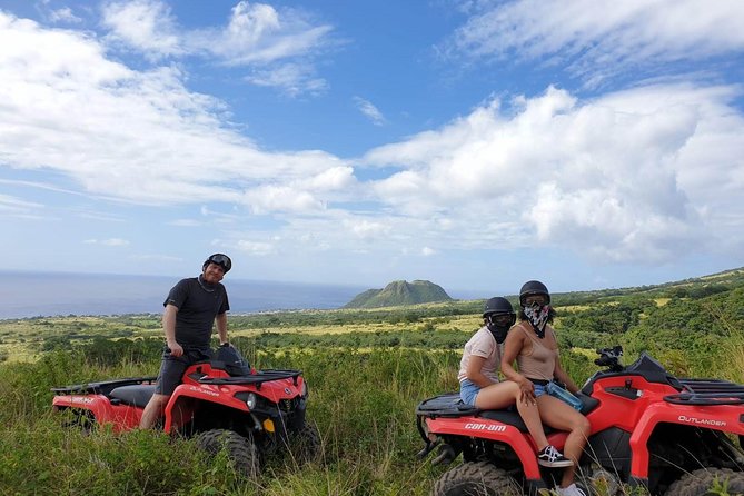 St Kitts Private ATV Adventure - Forest, monkeys, old sites, and photo stops
