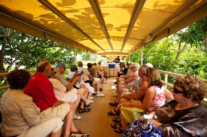 St. Kitts Scenic Train Experience - Boarding the restored sugar train