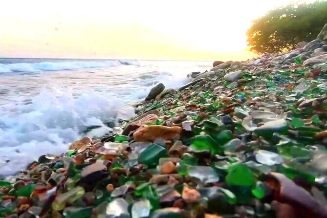 St.Kitts Sea Glass & Volcanic Black Sand Beach Day - Why this black sand beach is the whole point