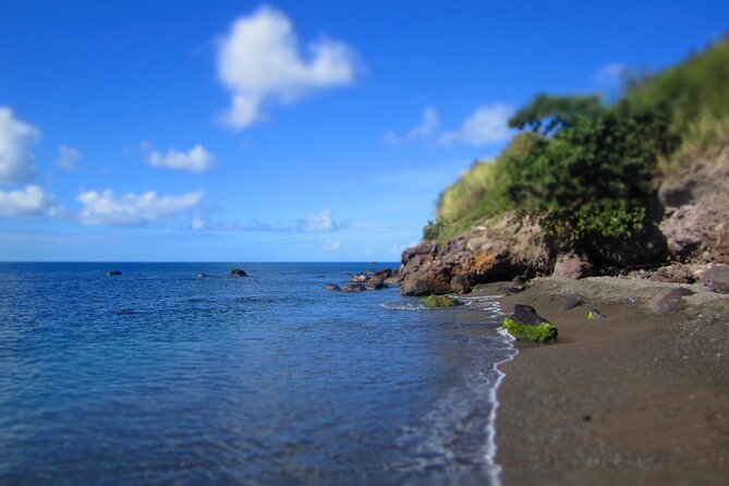 St.Kitts Sea Glass & Volcanic Black Sand Beach Day - The ride through Basseterre