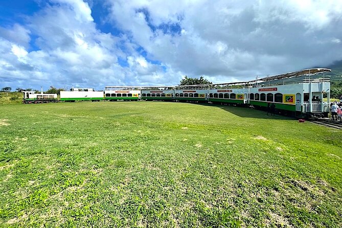 St.Kitts Sugar Train Tour / Pick up & Drop-Off Included - Caribbean Music, Narration, and Drinks on Board