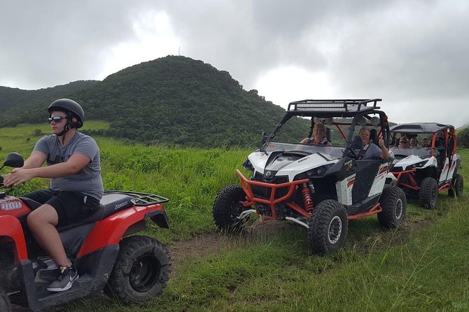 Sunny Blue Rentals in St Kitts for ATV and Dune Buggy Combo Tours - Port Zante pickup keeps the morning simple