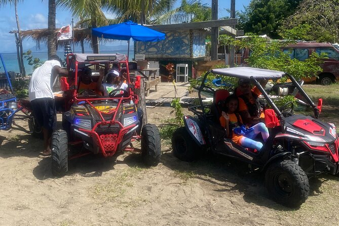 UTV Excursion Through the Beaches and Mountains of Nevis - Optional shopping at Nevis Artisan Village