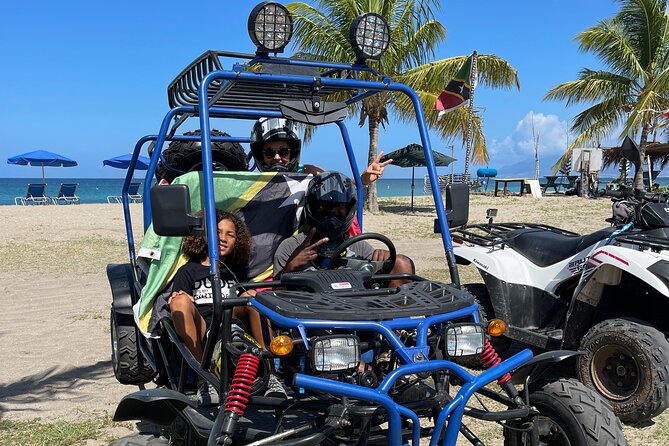 UTV Excursion Through the Beaches and Mountains of Nevis - The guide can shape the mood